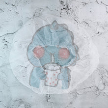 Cute Cartoon Character Fabric Mesh Fan Cover (1 Pc / Mix Design)