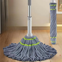 Squeeze Twist Mop Self Wringing Mop Stainless Steel Handle (1 Pc)